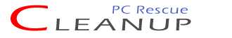 PCレスキュー　クリーンナップ